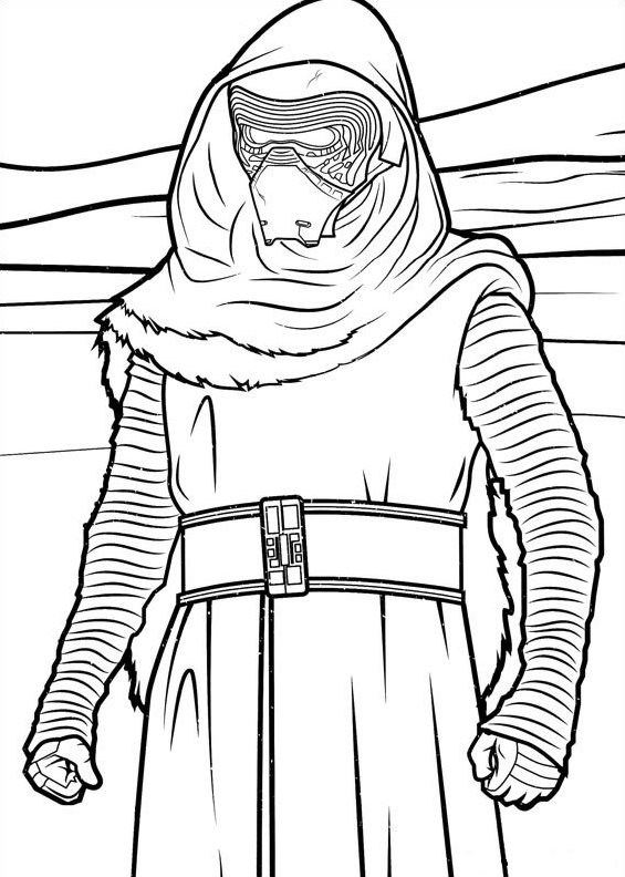 Kids-n-fun.com | 21 coloring pages of Star Wars The force awakens